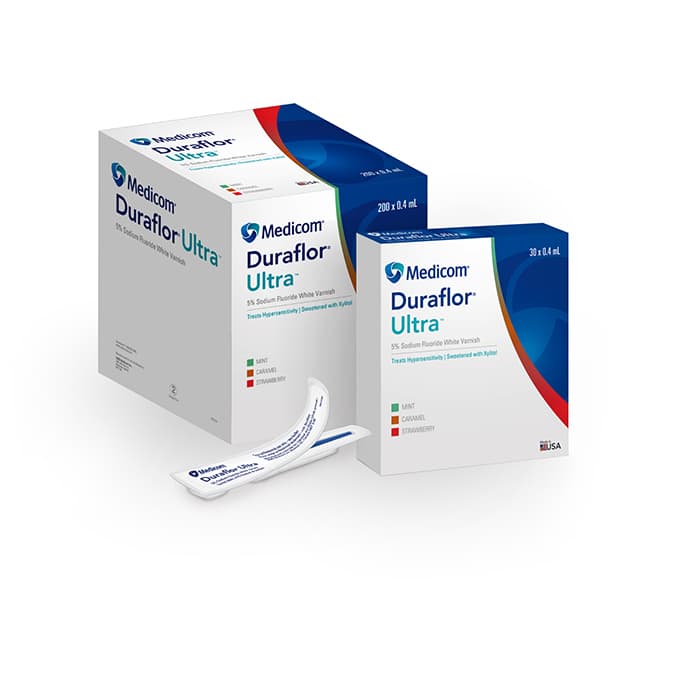 Duraflor Ultra 5% Sodium Fluoride White Varnish, Strawberry, 0.4 mL Unit Dose, 200/Box, 1016-ST200 thumbnail 14