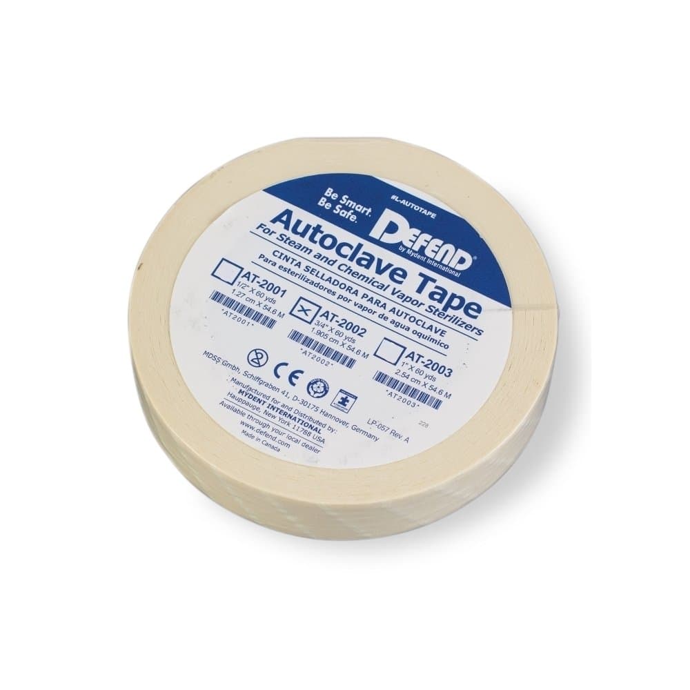 Defend Autoclave Indicator Tape, 1" x 60 yd, Sterilization Indicator Tape, AT2003 thumbnail 11