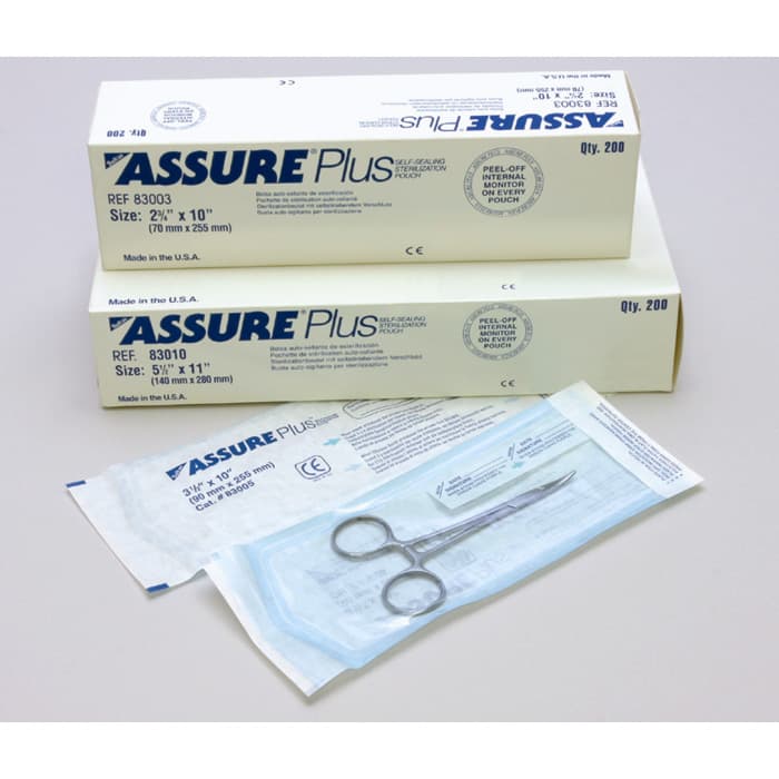 Sultan Assure Plus Sterilization Pouches, 5.25" x 11", 200/Box, 83010 thumbnail 13
