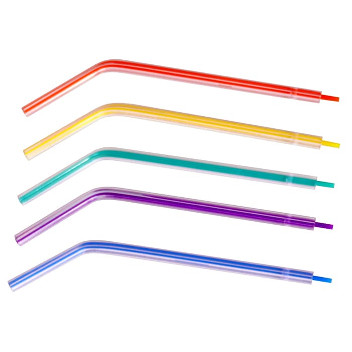 PureLife+ Air/Water Syringe Tips, Assorted Colors, 250/Box - PureLife+ Air/Water Syringe Tips - Assorted Colors - Image 1