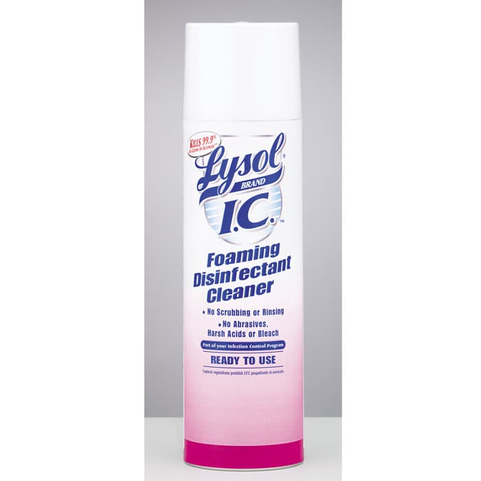 Lysol I.C. Foaming Disinfectant Cleaner, 24 oz, Ready-to-Use, 1/Pk, 95524 thumbnail 5