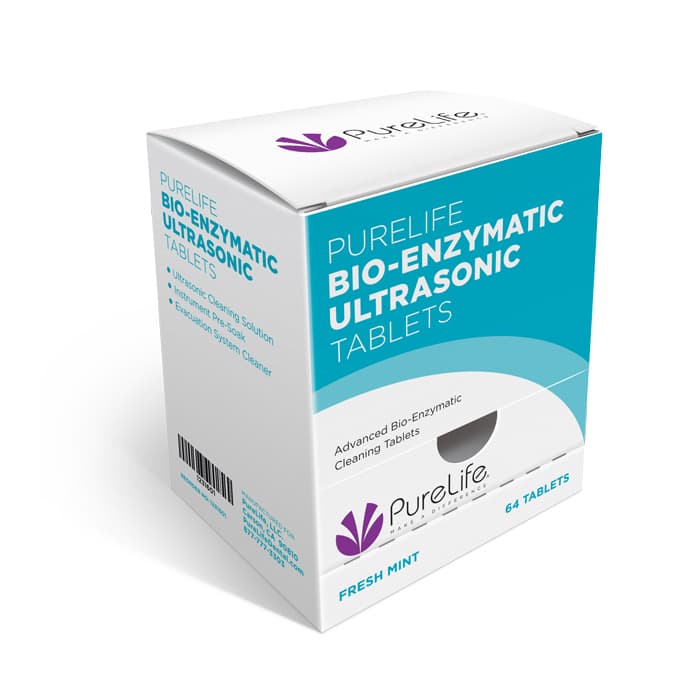 PureLife Bio-Enzymatic Ultrasonic Tablets, 64 Tablets per Box - PureLife Bio-Enzymatic Ultrasonic Tablets - Bio-Enzymatic - Image 1
