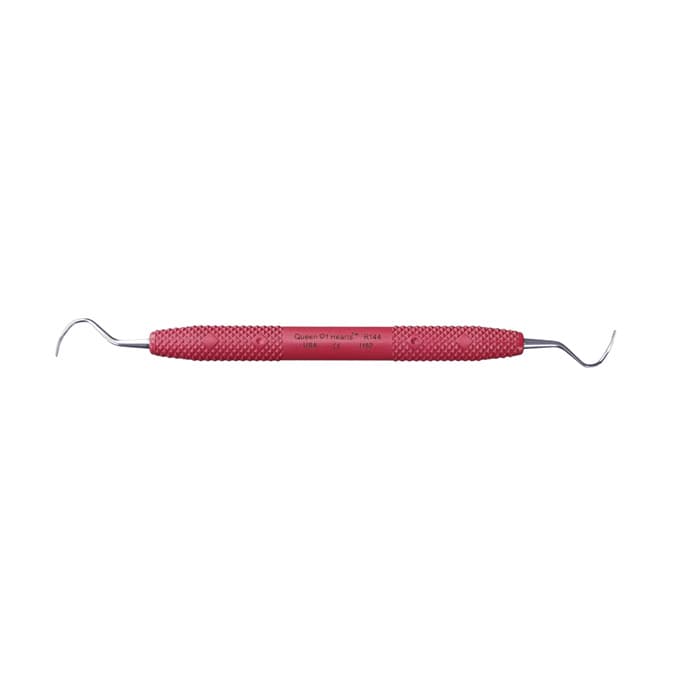 PDT Queen of Hearts Universal Periodontal Finishing Curette, Double-Ended, Red Resin Handle, R144 thumbnail 18