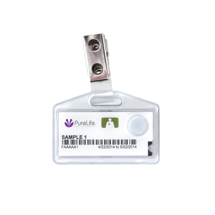 PureLife Radiation Detection Badge - Ring - One-Time Monthly Wear-Cycle - PureLife Radiation Detection Badges - Ring - One-Time Monthly Wear-Cycle - Image 1