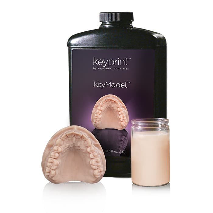 Keystone KeyPrint KeyModel 3D Printing Resin, Beige, 1 kg Bottle, 4220006 thumbnail 12
