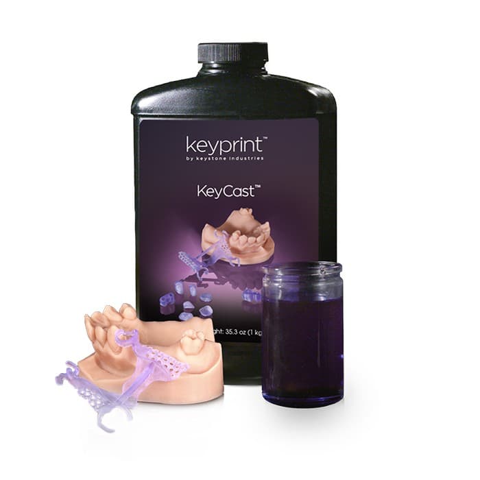 Keystone KeyPrint KeyCast Violet 3D Resin, 1 kg Bottle, 4220000 thumbnail 8