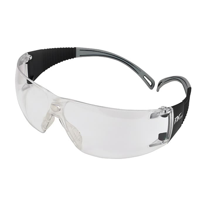 ProVision® Flexiwrap™ Safety Eyewear, Black Frame/Orange Tips/Grey Lens, Universal, 3609OG thumbnail 10