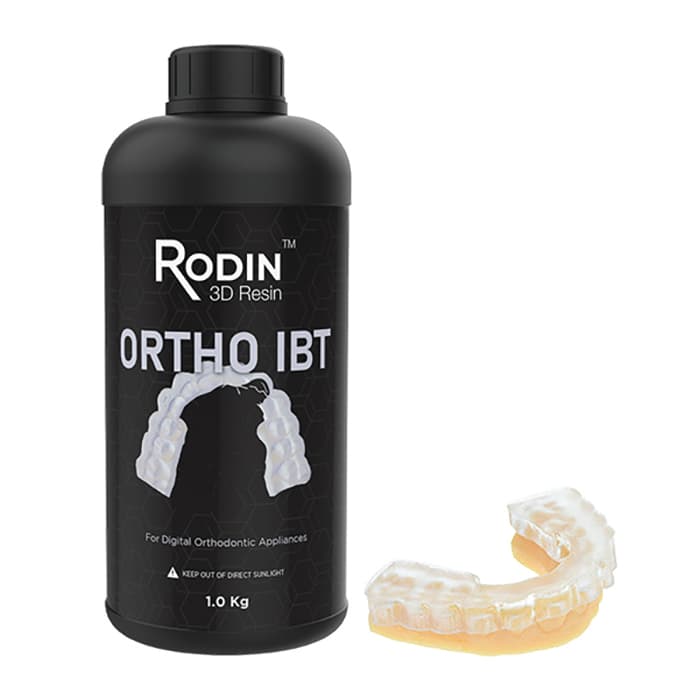 Rodin Ortho IBT 3D Resin, Indirect Bonding Tray Material, 1 kg Bottle, 3DR-OIBTF thumbnail 7