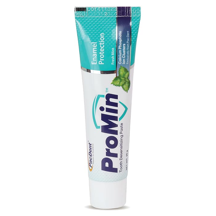 ProMin Tooth Desensitizing Paste Tube Kit, 25g, 2 Tubes/Box, 10 Boxes/Case, Fluoride Free, Fresh Mint, 341101 thumbnail 7
