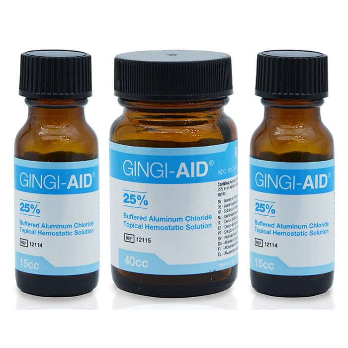 Gingi-Aid® 25% Buffered Aluminum Chloride Hemostatic Solution, 40 mL Bottle thumbnail 7