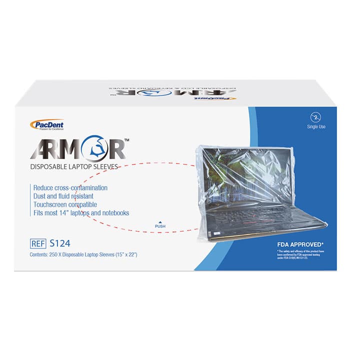 Pac-Dent Armor Disposable Laptop Sleeves, 15" x 22", 250/Box, S124 thumbnail 6