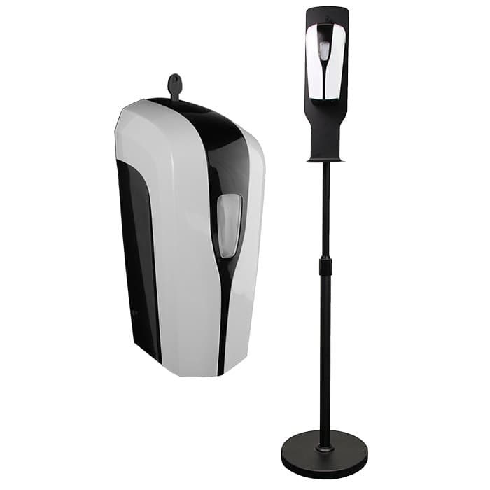 Purelife Dental Touchless Hand Sanitizer/Soap Dispenser, Wall Mount, 1000ml Capacity, Smart Sensing - Touchless Hand Sanitizer/Soap Dispenser - Wall Mount Dispenser Only - Image 1