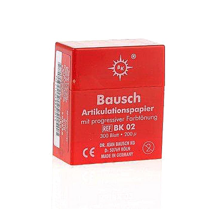 Bausch Articulating Paper Straight Booklets, 200 Microns, Blue, 300/Pk, BK-05 thumbnail 16
