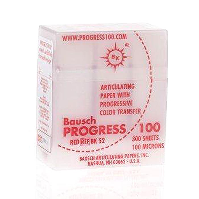 Bausch Progress 100 Articulating Paper, 100 Micron, Blue, Plastic Dispenser, 300 Strips, BK-51 thumbnail 15