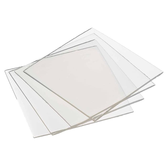 Pro-Form Soft EVA Vacuum Forming Material, Clear, 5" x 5", 0.080" (2mm), 25 Sheets/Pack, 9597150 thumbnail 16