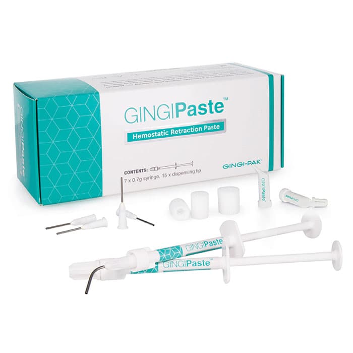 GingiPaste Hemostatic Retraction Paste, Unit Dose Intro Pack, 24 x 0.25 g Unit Doses with Dispensing Gun, 12180 thumbnail 5