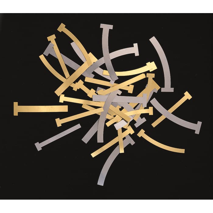 Pulpdent T-Bands Stainless Steel Matrix Bands, Straight Wide, 100/Bx - T-Bands - Stainless Steel - Straight Wide - Image 1
