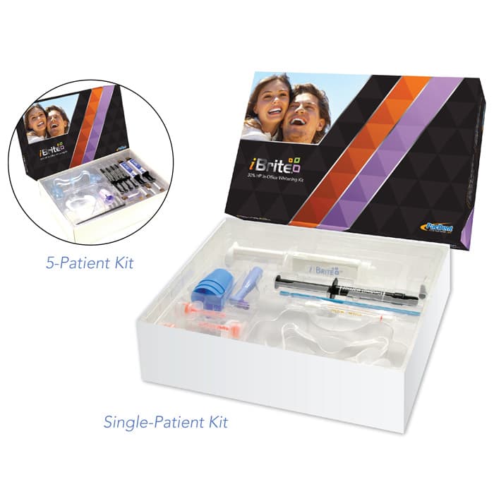 iBrite Chairside Tooth Whitening Gel-Type System, 30% Hydrogen Peroxide, 5-Patient Kit, IB-803 thumbnail 8