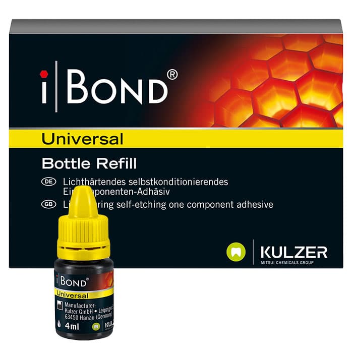 Kulzer iBOND Universal Light-Cure Universal Bonding Agent, Bottle Refill, 4 mL, 66061411 thumbnail 25
