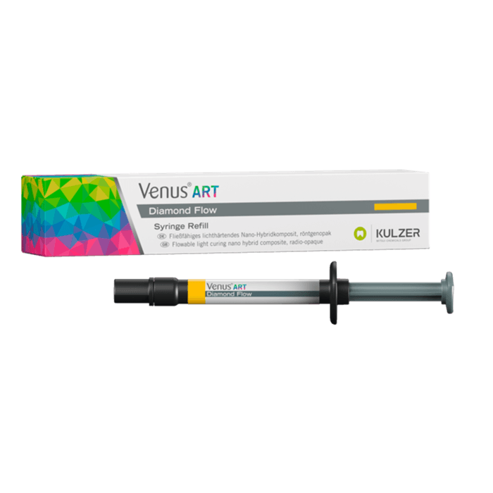 Venus Diamond Flow Flowable Composite, Light-Cure, Syringe Refill, 1.8 g, Shade BXL (Bleach Extra Light), 1/Pk, 66040365 thumbnail 20