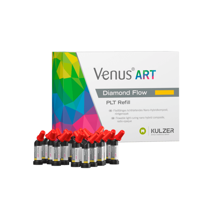 Venus Diamond Flow Flowable Composite, Light-Cure, PLT Refill, 0.2 g, Shade A1, 20/Pk, 66040368 thumbnail 19