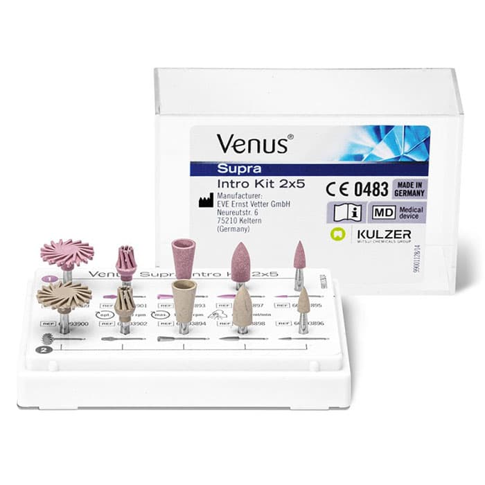 Kulzer Venus Supra Pre-Polish and High Gloss Composite Polishers Intro Kit, 2x5, 66087541 thumbnail 7
