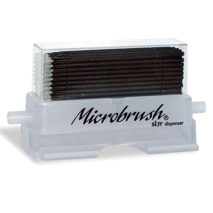 Microbrush X Extended Reach Micro Applicator Refill, Extra-Thin, Black, Bendable up to 90°, 100/Pk, PX100 thumbnail 18