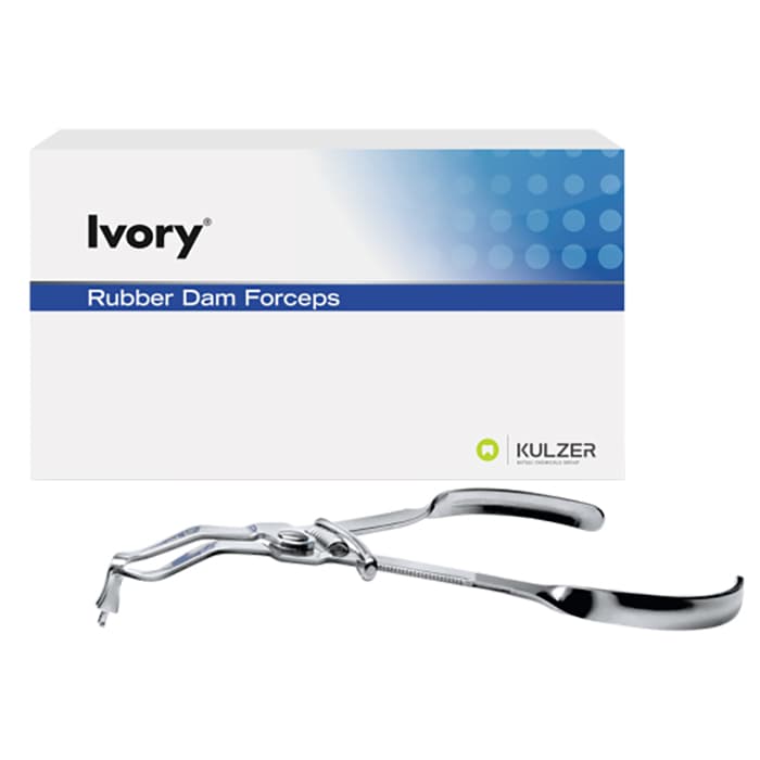 Kulzer Ivory Rubber Dam Clamp Forceps, Stainless Steel, 50057220 thumbnail 15