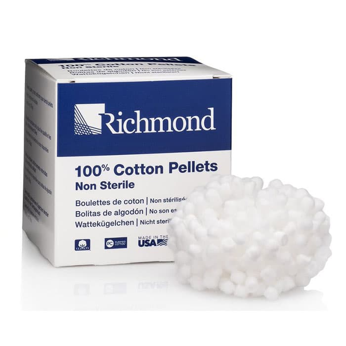 Richmond Cotton Pellets, Size #1, 9/32" Diameter, 2000/Box, 100106 thumbnail 19