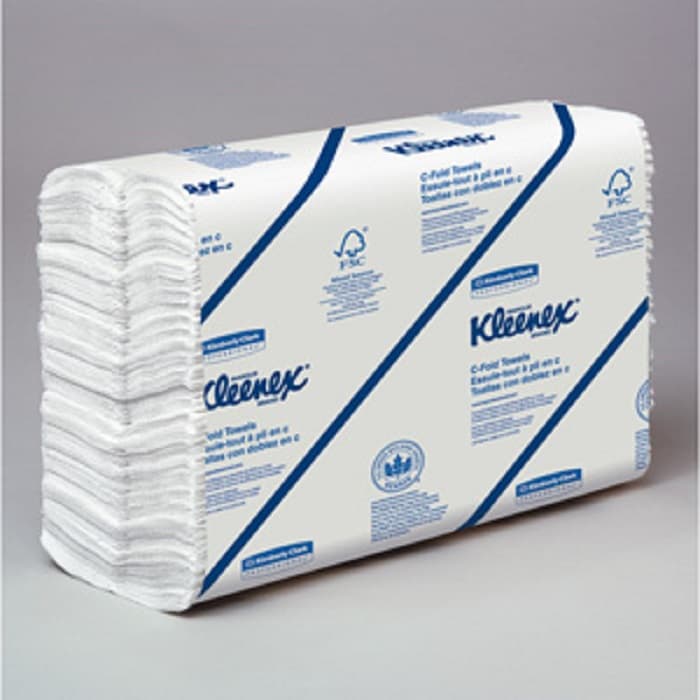 Kleenex C-Fold Paper Towels for Business, 13.15", 2400/Case, #1500 - Kleenex C-Fold Paper Towels for Business - Image 1