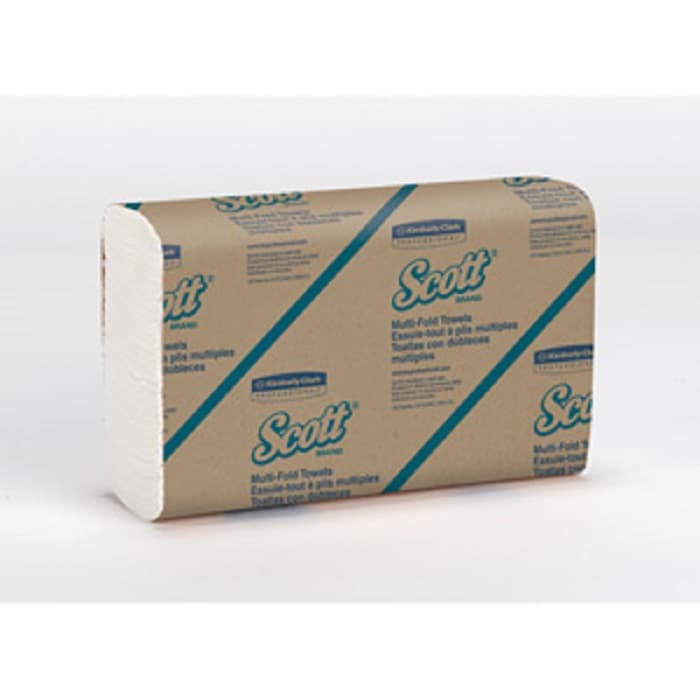 Scott® Multi-Fold Towels #1804, 16 Packs of 250 Towels, 4000/Case - Scott&reg; Multi-Fold Towels #1804 - 16 Packs of 250 Towels - Image 1