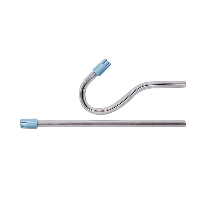 Asa Dental Brightdent Saliva Ejectors, Clear/Blue Tip, 1000/Box - Brightdent Saliva Ejectors - Clear/Blue Tip - Image 1
