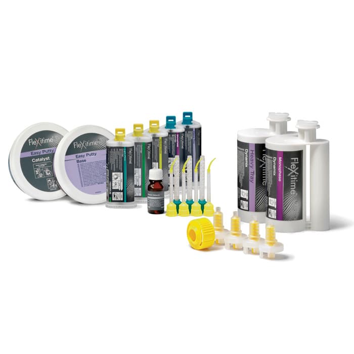 Kulzer Flexitime Medium Flow VPS Impression Material Refill, 2 x 50 mL Cartridges, 40005041 thumbnail 5