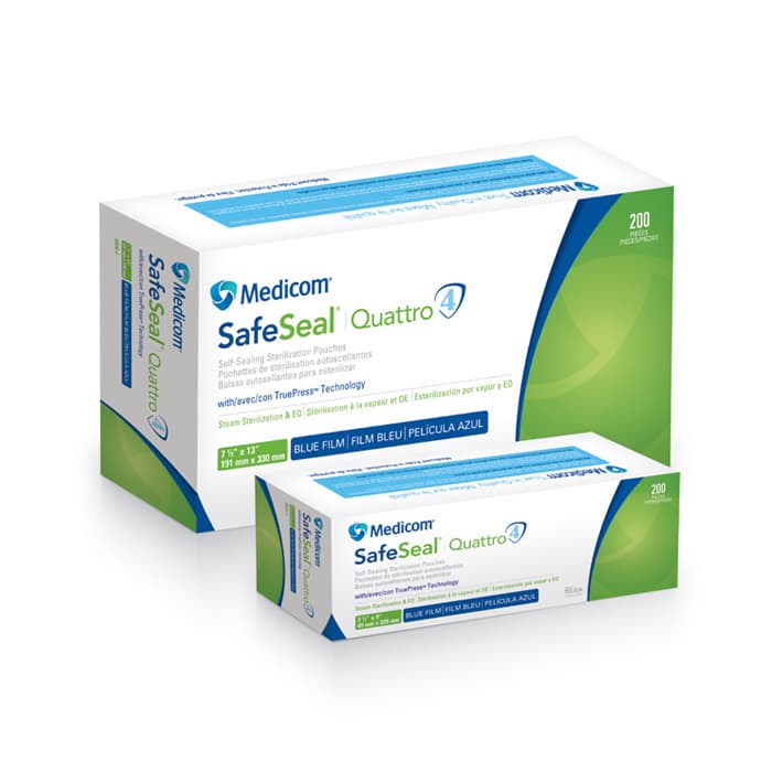 Medicom SafeSeal Quattro Self-Sealing Sterilization Pouches, 3.5" x 9", 200/Box, 88010-4 thumbnail 23