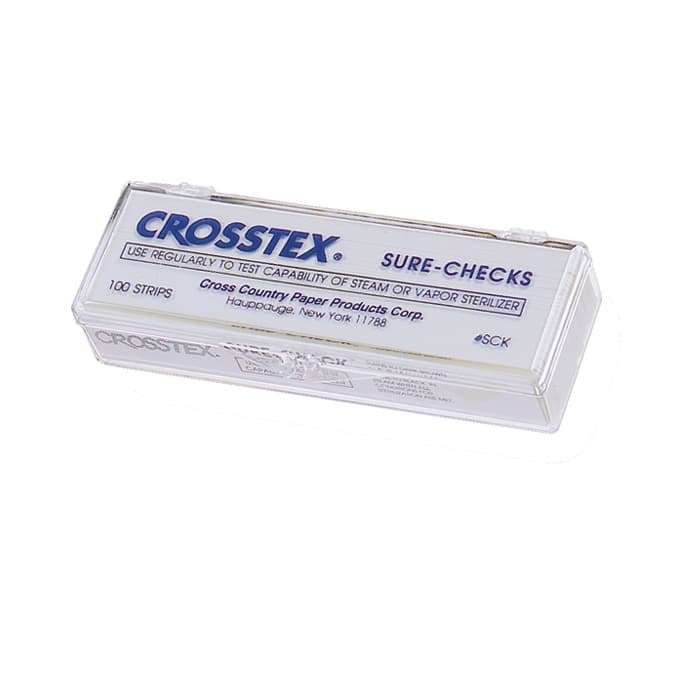 Crosstex Sure-Check Class 4 Steam/Chemical Vapor Indicator Strips, 3.75" x 0.625", White, 100/Box, SCK thumbnail 19