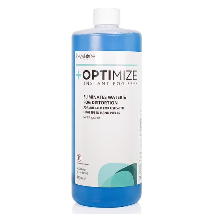 Optimize Instant Fog Free Mirror Defogger Solution, Mint Flavor, 32 fl oz (1 Quart) Bottle, 00118 thumbnail 5