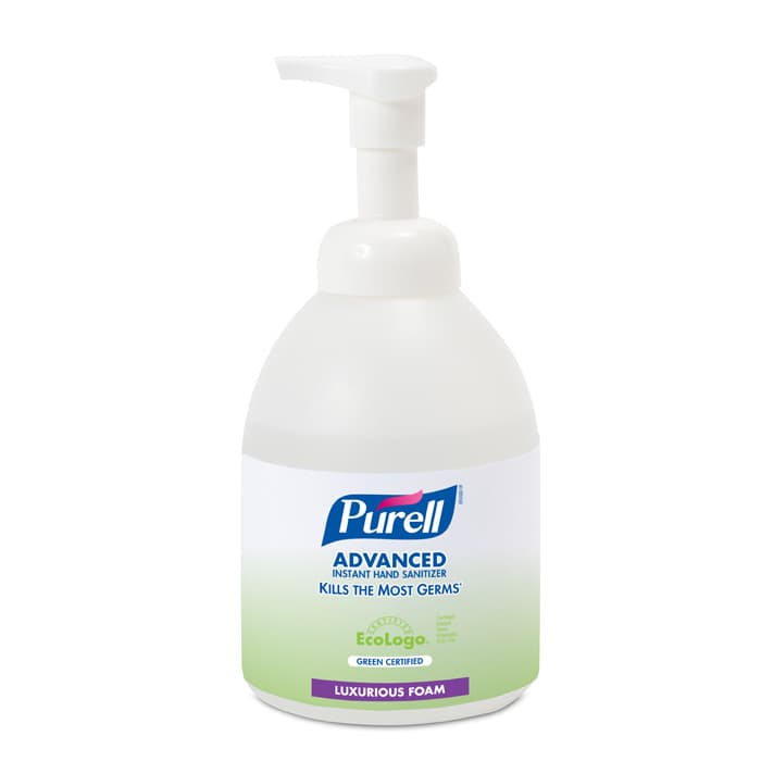 Purell® Green Certified Foam Instant Hand Sanitizer, 535 mL Foam Pump Bottle thumbnail 2