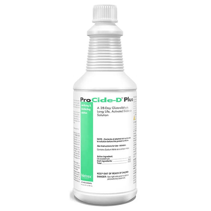 ProCide-D Plus 3.4% Glutaraldehyde High-Level Disinfectant & Sterilant, 1 Quart Bottle with Activator, 10-3265 thumbnail 5