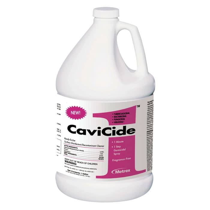 CaviCide1™ Surface Disinfectant Spray, 24 oz Bottle, Ready-to-Use, Low Alcohol, Fragrance-Free, EPA List N, 13-5024 thumbnail 7