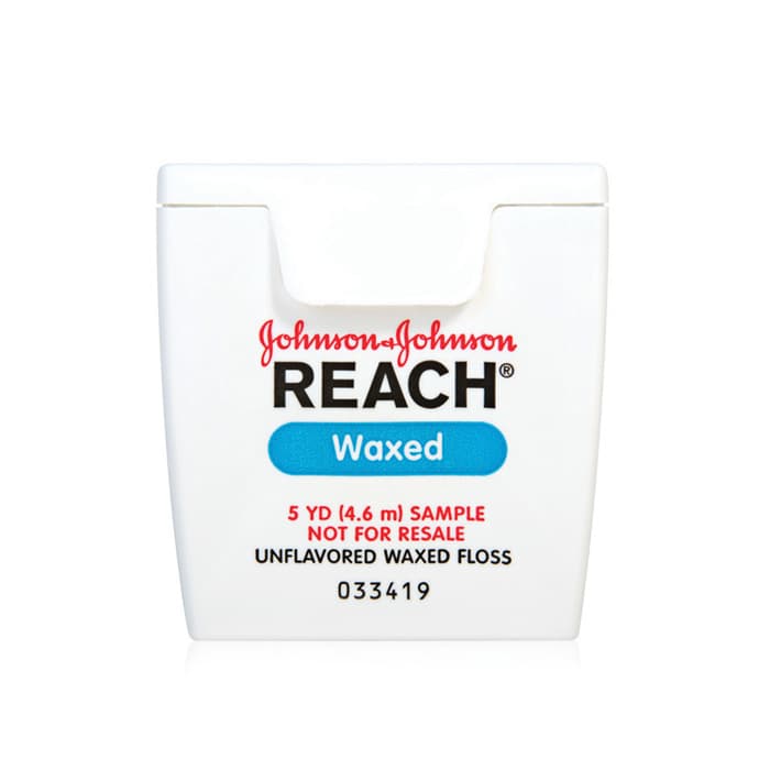 REACH® Waxed Dental Floss, Mint, Trial Size 5 yd, 144/Box, 211896800 thumbnail 9
