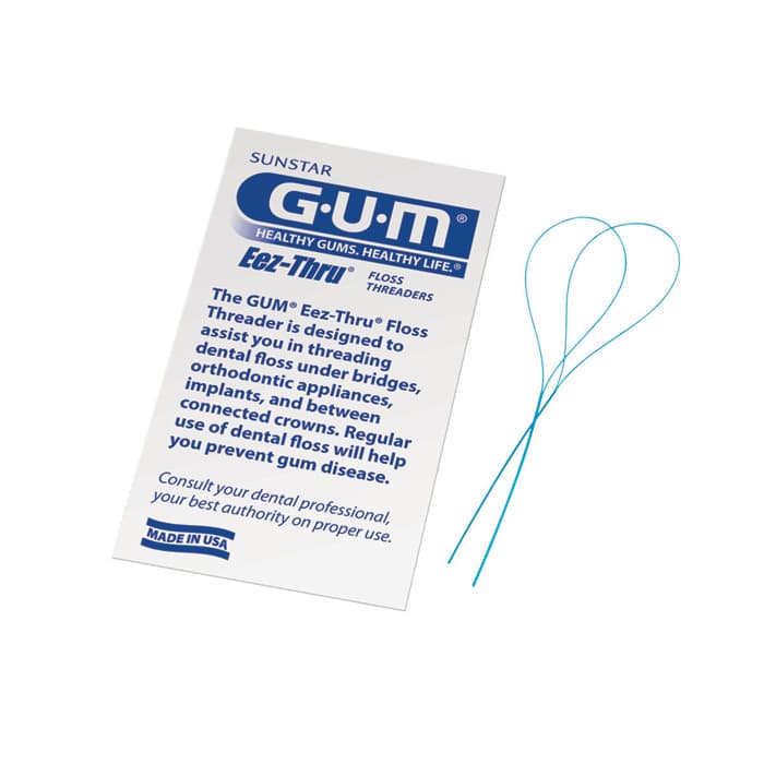 Sunstar GUM Eez-Thru Floss Threaders, 5 per Envelope, 100 Envelopes per Box, 840PQA thumbnail 14