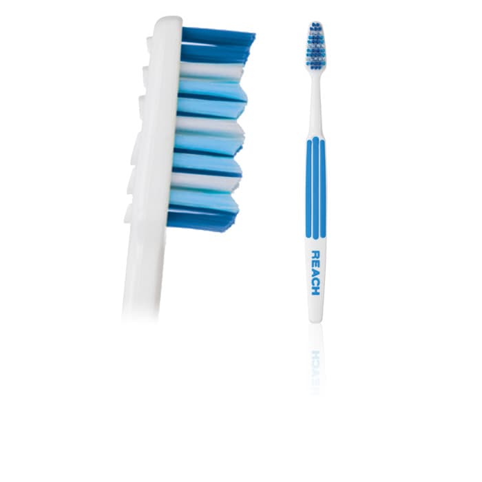 Reach Advanced Design Toothbrush, Soft Full, 6/Pack - Reach&reg; Advanced Design Toothbrush - Soft Full - Image 1