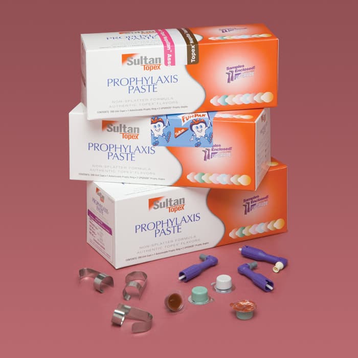 Sultan Topex Prophy Paste, Fine Grit, Bubble Gum Flavor, Unit Dose Cups, 200/Box, AD30025 thumbnail 7