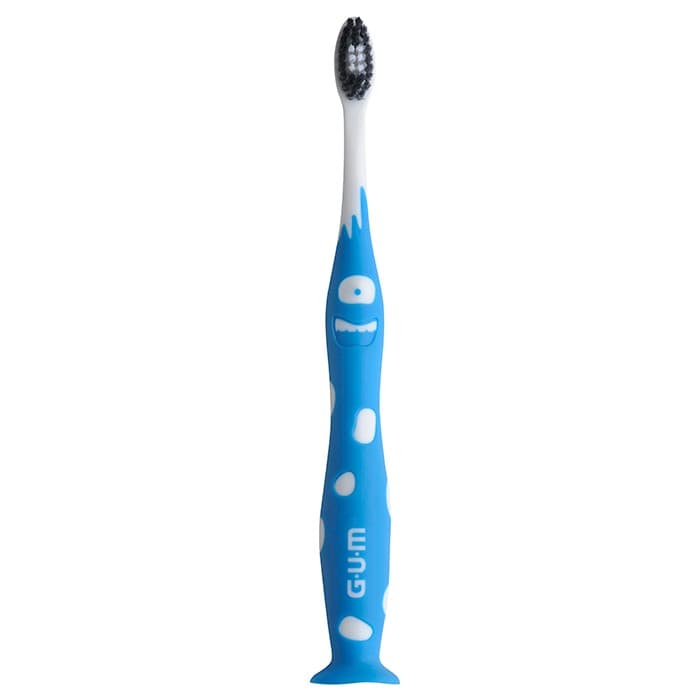 GUM Monsterz Junior Toothbrush, Assorted Colors, Ages 5+, 12/Bx - GUM&reg; Monsterz Junior Toothbrush - Assorted Colors - Ages 5+ - Image 1