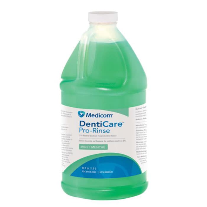 DentiCare Pro-Rinse 2% Neutral Sodium Fluoride Rinse, Mint, 64 oz (2 L) Bottle with Pump, 10044-M thumbnail 12