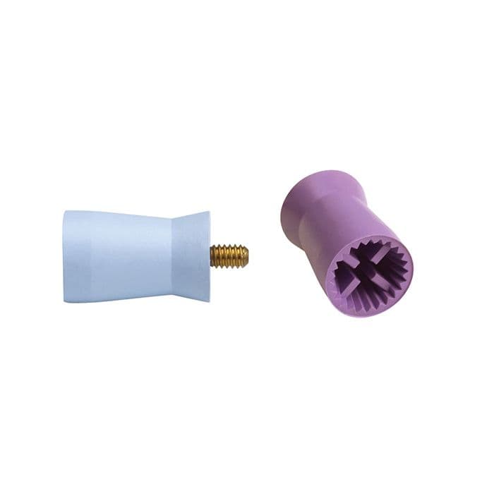 Young Dental Traditional Web™ Latex-Free Snap-On Prophy Cup, Soft, Purple, 144/Pkg, 051801 thumbnail 12