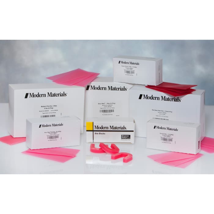 Kulzer Modern Materials Shur Wax Baseplate Wax, Pink, Regular, 5 lb Box, 138 Sheets, 50093152 thumbnail 14