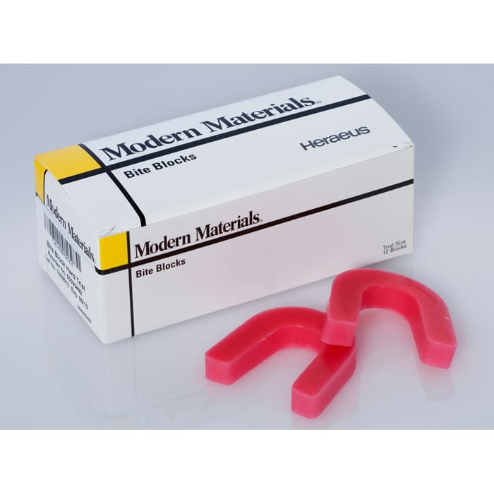 Kulzer Modern Materials Bite Blocks, Hard, Pink, Trial Pack, 12/Pkg, 50095492 thumbnail 14