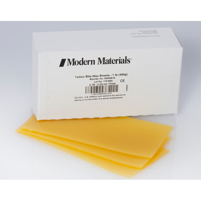Kulzer Modern Materials Yellow Bite Wax Sheets, 5 lb Box, 50093654 thumbnail 17