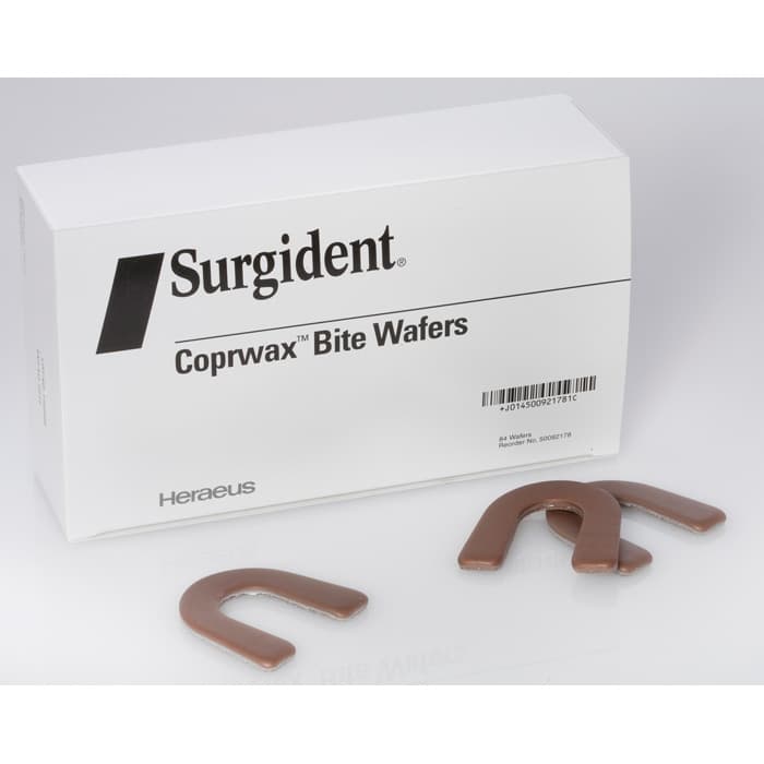Kulzer Coprwax Bite Wafers, Horseshoe-Shaped, Copper-Infused, Foil-Laminated, 84/Box, 50092178 thumbnail 20